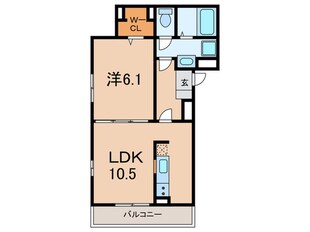 フォーチュンパークの物件間取画像